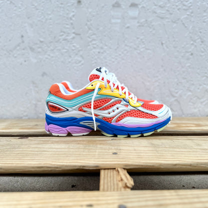 Mens Saucony ProGrid Omni 9 (Orange/Multi)
