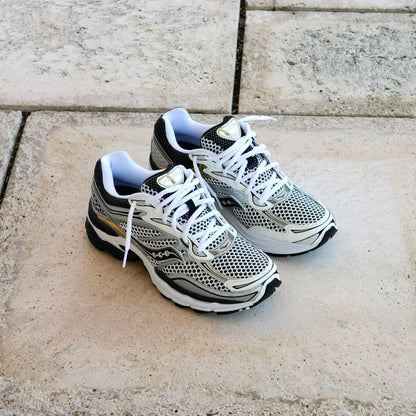 Mens Saucony ProGrid Omni 9 (Silver/Gold)