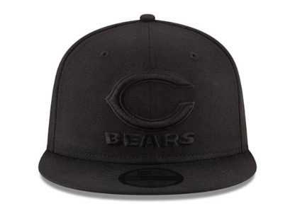 Chicago Bears New Era  Black & Black 9FIFTY Snapback