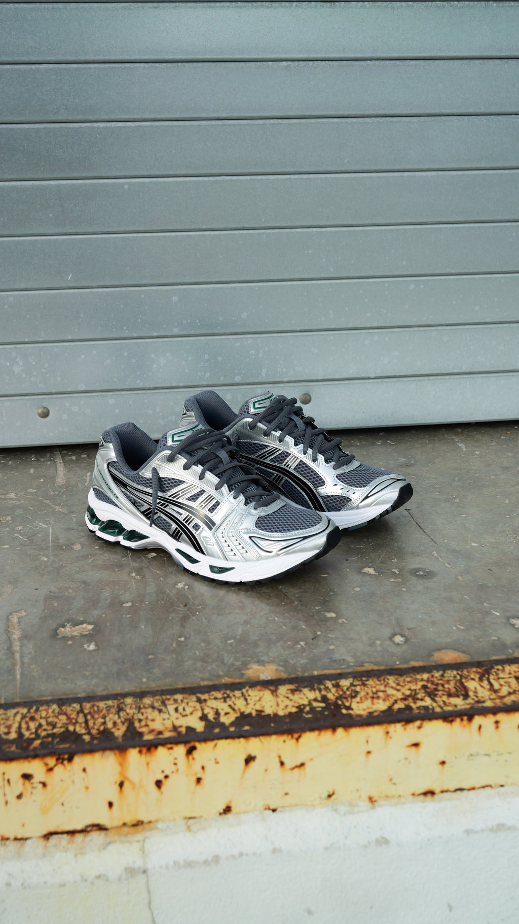 Mens Asics Gel-Kayano 14 (Metropolis/Jasper Green)