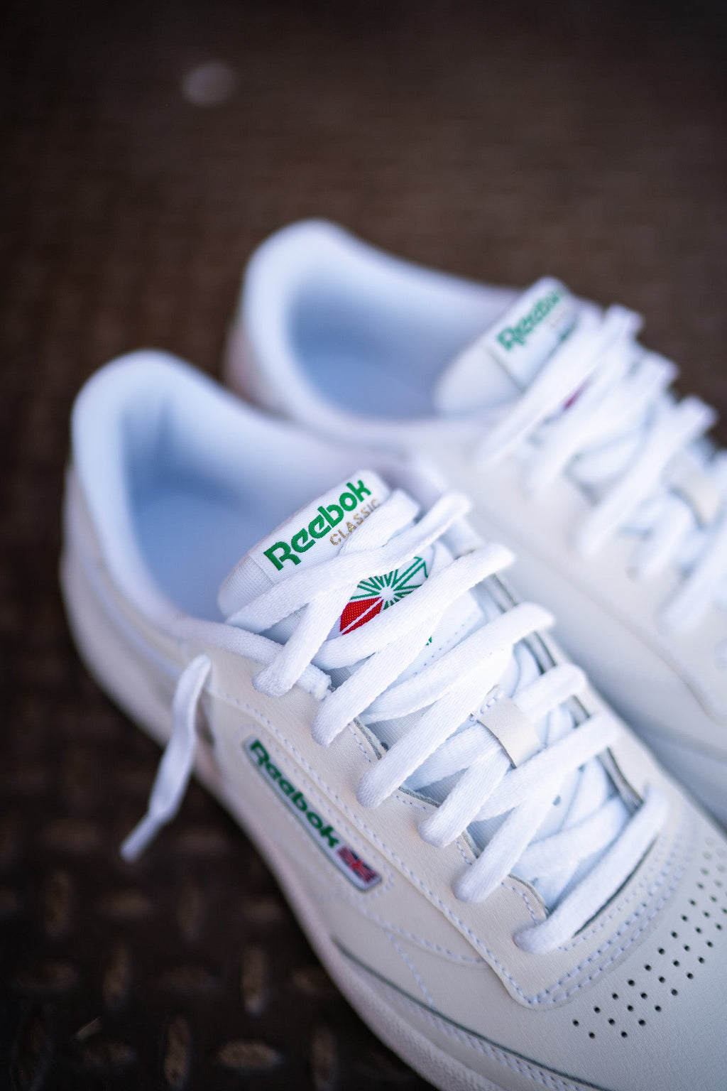 Mens Reebok Club C 85 (White/Green)