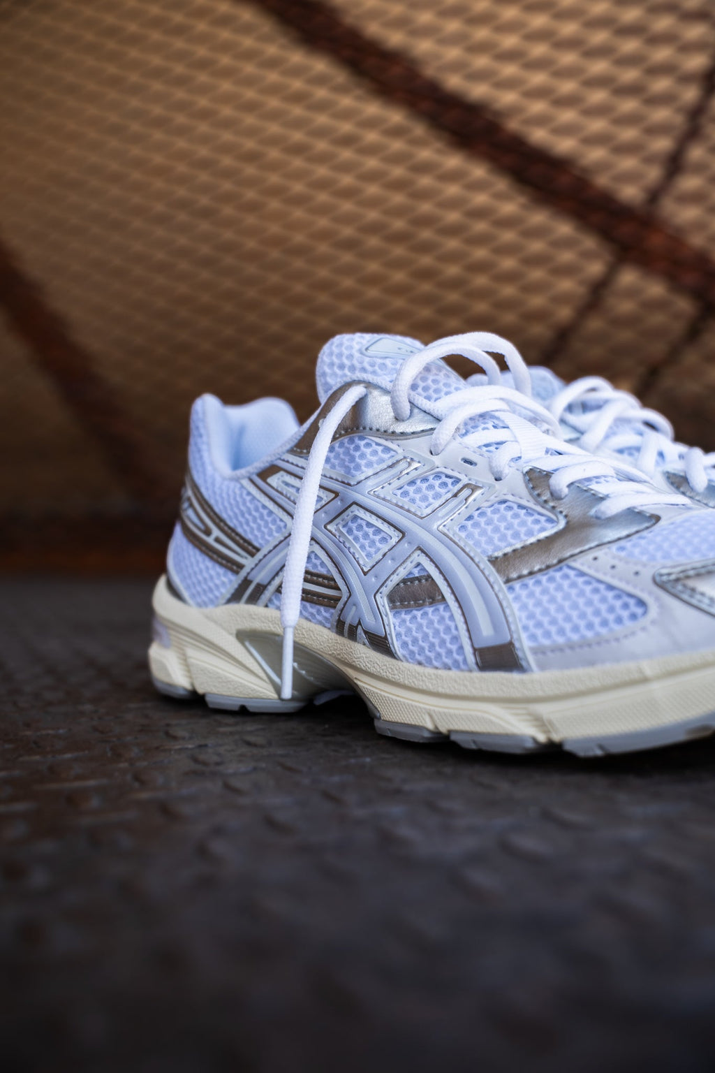 Mens Asics Gel-1130 (White/Blue Fade)
