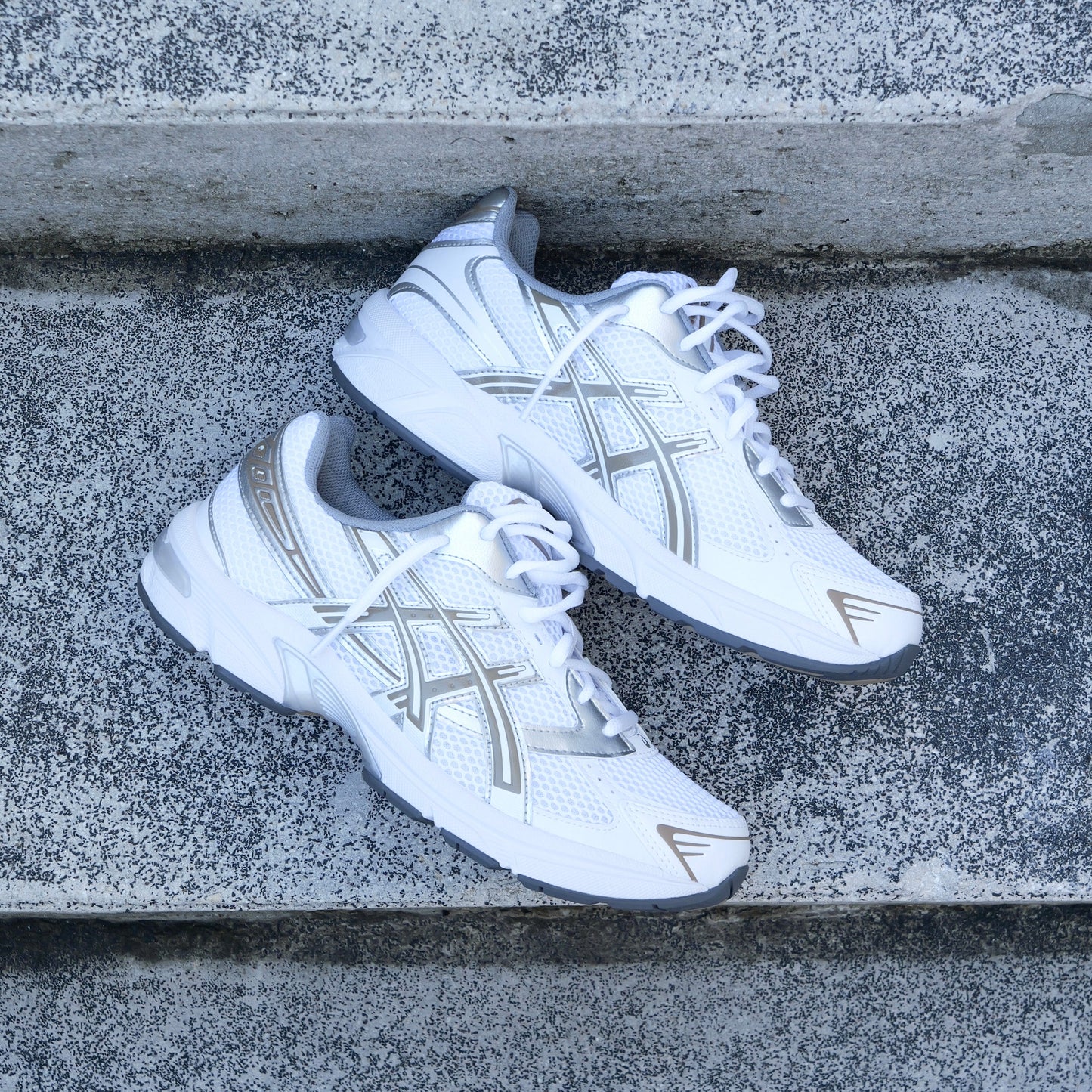 Mens Asics Gel-1130 (White/Pepper)