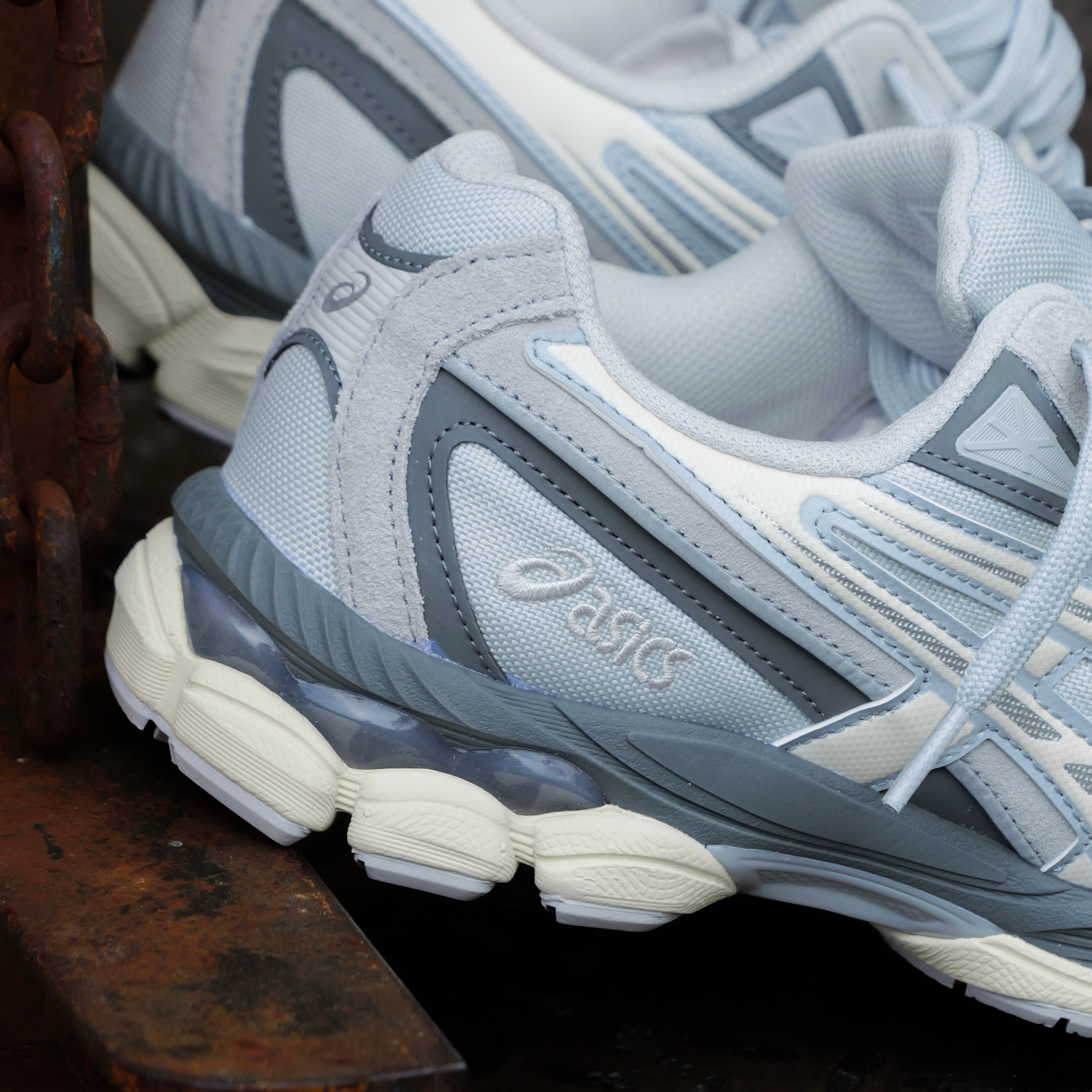 Mens Asics Gel-NYC 2055 (Glacier Grey/Cream)