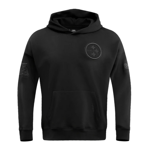 Men's Pro Standard Pittsburg Steelers Neutral Drop Shoulder PO Hoodie "Black"
