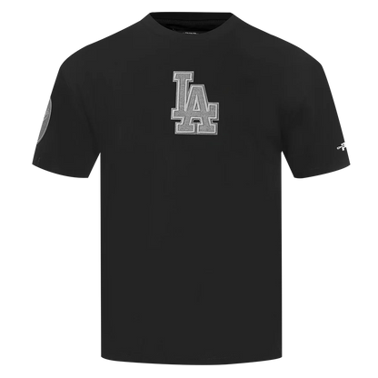 Men's Pro Standard MLB LA Dodgers Reverse French Terry Cotton Jersey Drop Shoulder Tee