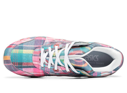 Comme des Garçons SHIRT x ASICS Gel Lyte III in Pink Plaid