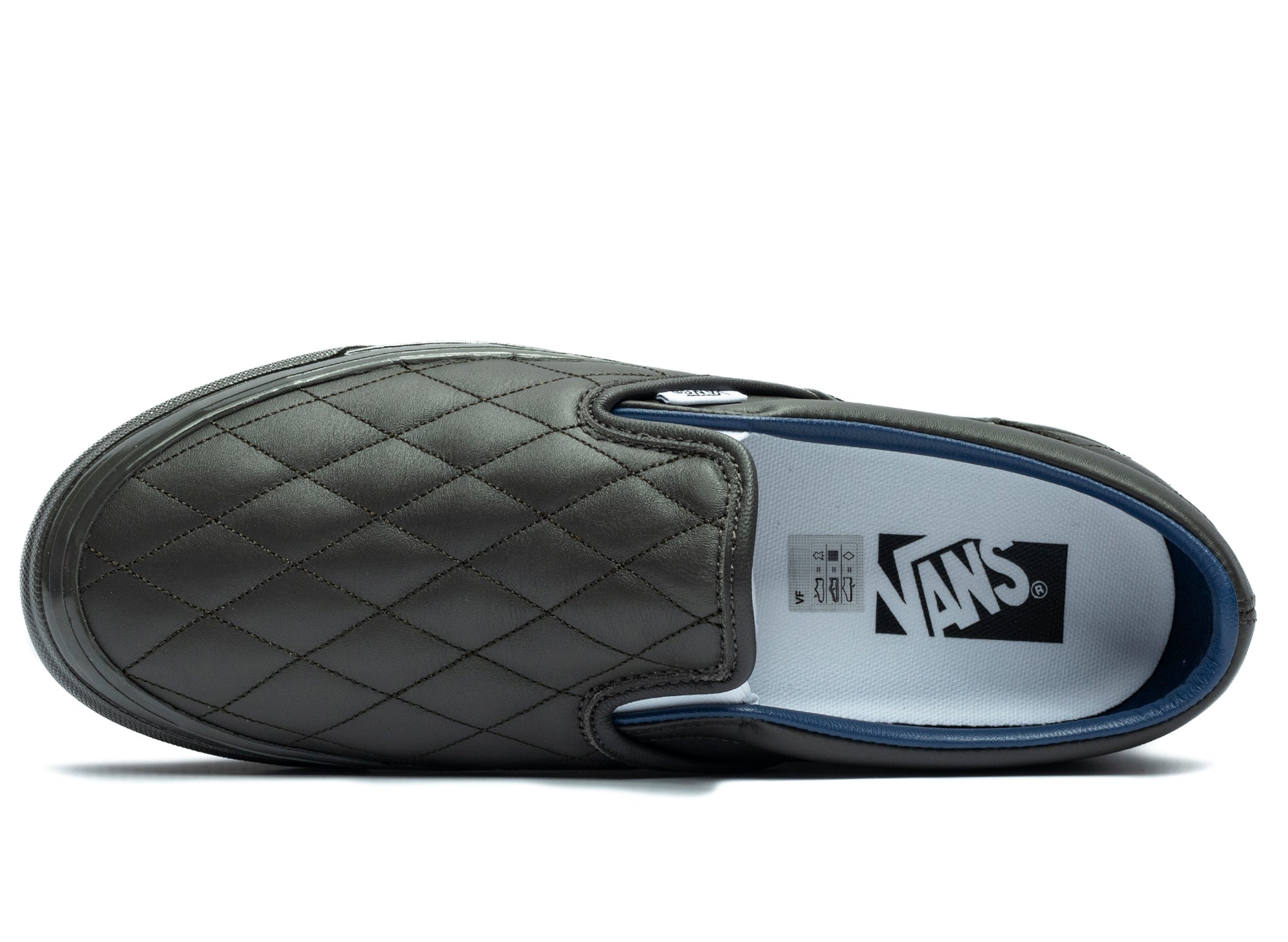 Vans LX Classic Slip-On 98 Quilted Leather in Black