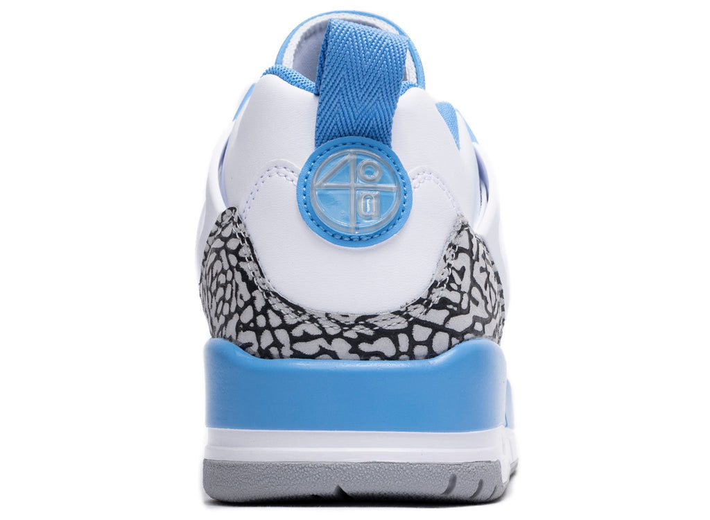 Jordan Spizike Low in White / University Blue