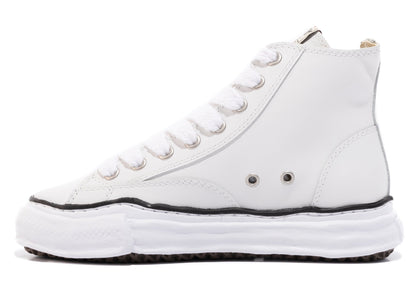 Maison Mihara Yasuhiro High Top Lace Up Sneaker in White