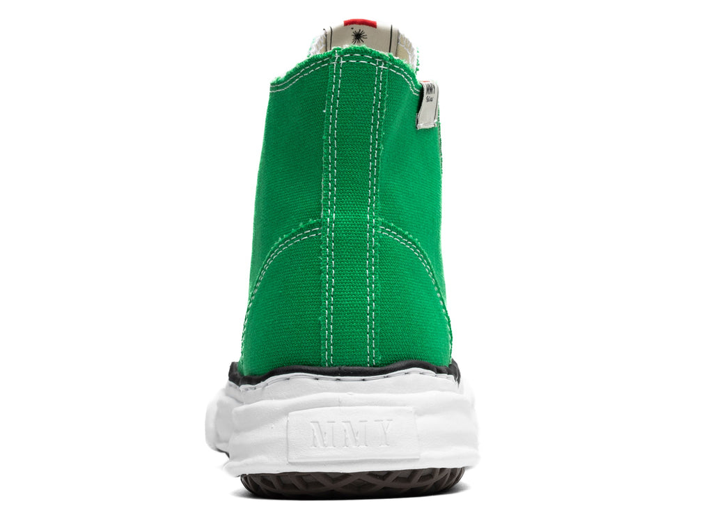 Maison Mihara Yasuhiro High Top Lace Up Sneaker in Green
