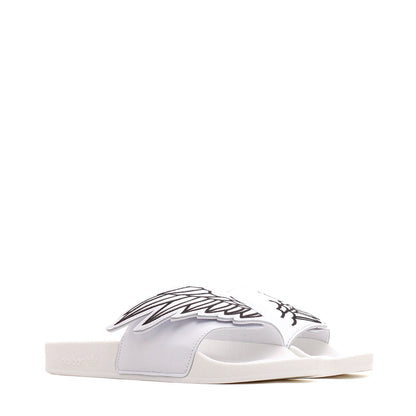 Adidas Men JS Monogram Adilette Wings Jeremy Scott White GY2505