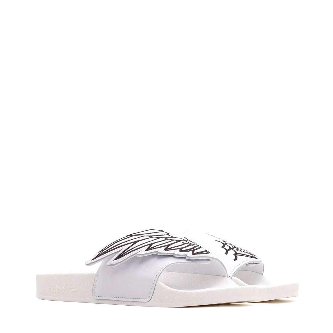Adidas Men JS Monogram Adilette Wings Jeremy Scott White GY2505