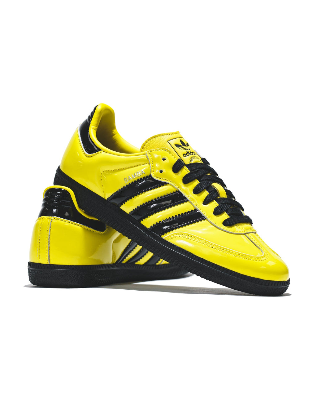 Adidas Women Samba OG Yellow Core Black JR8749