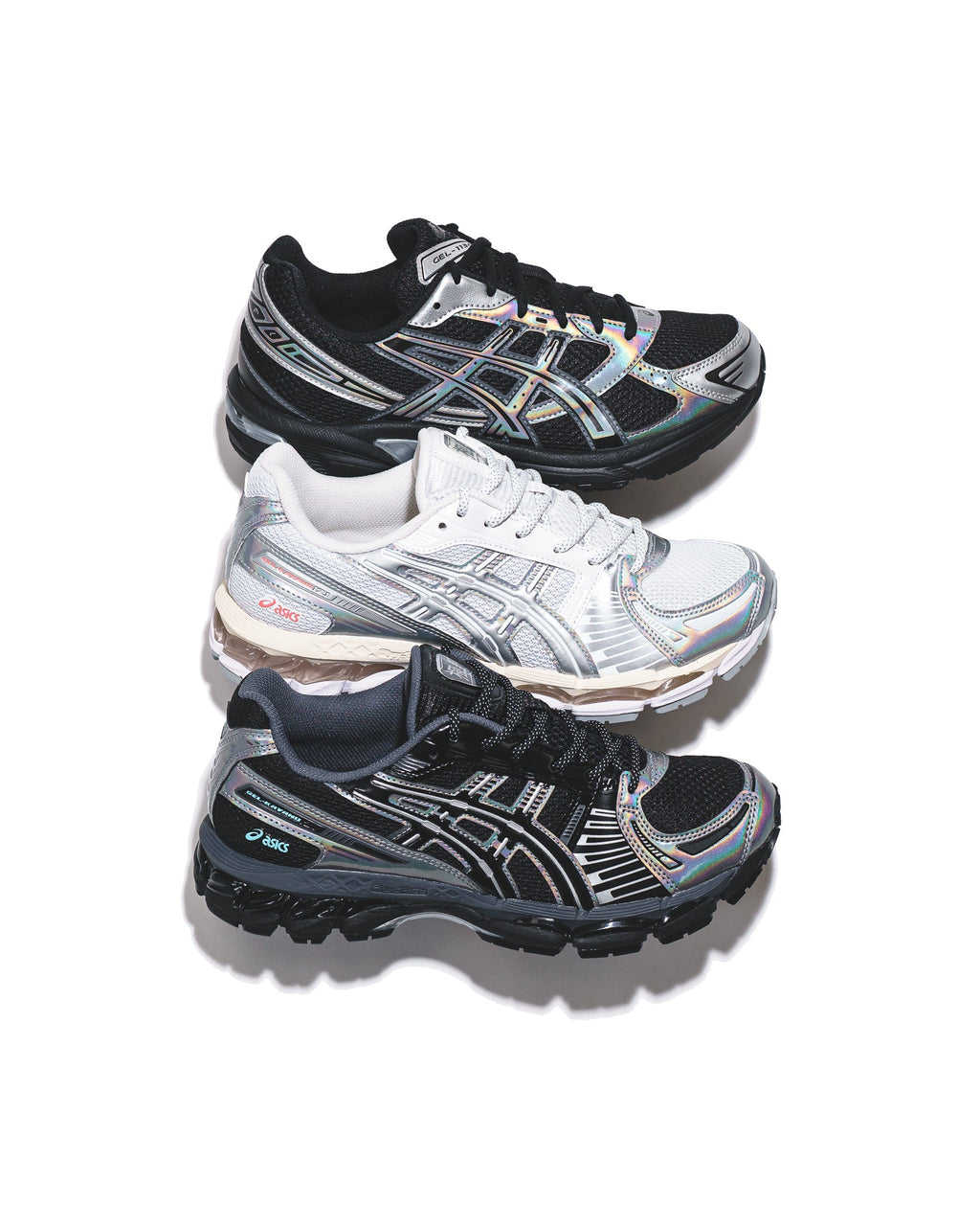 Asics Unisex Gel-Kayano 12.1 Black Pure Silver 1203A996-001