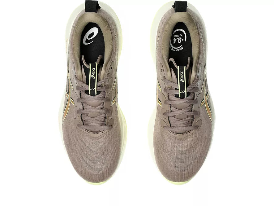 Asics | Gel-Cumulus 27 | Men's | Taupe Grey/Black