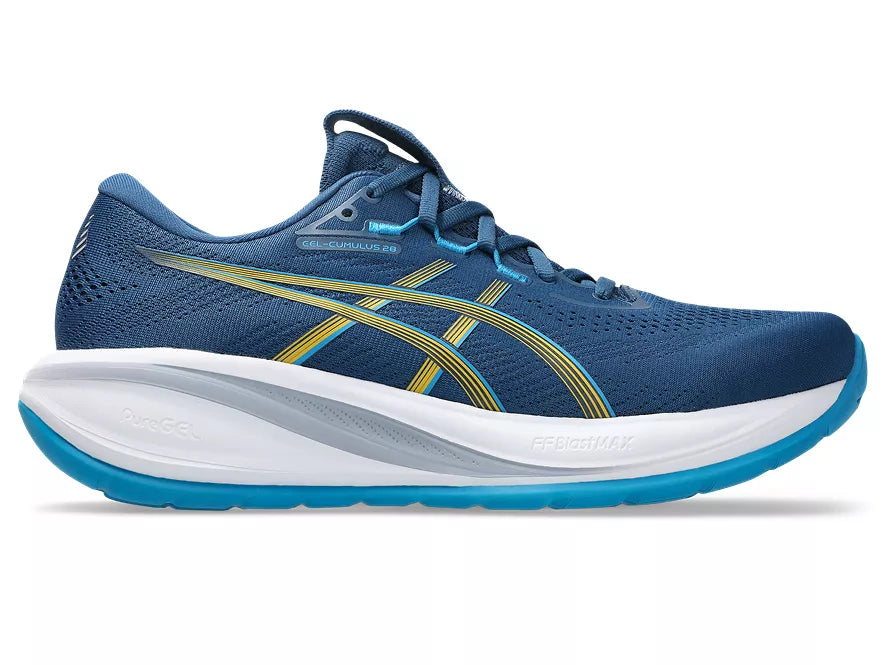 Asics | Gel-Cumulus 28 | Men's | Twilight Blue/Yamabuki