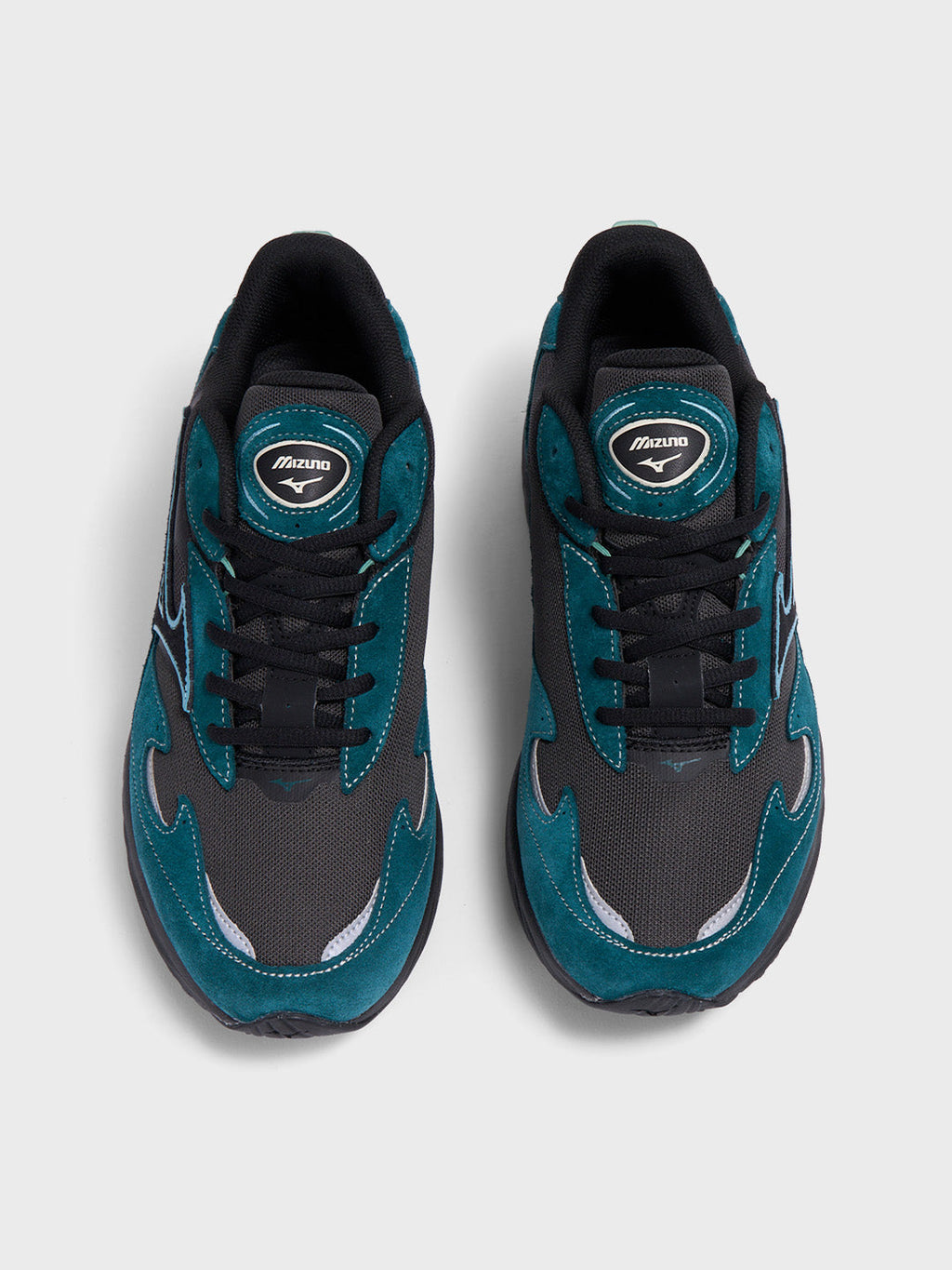 Mizuno Wave Rider Beta Sneakers | Black/Deep Teal