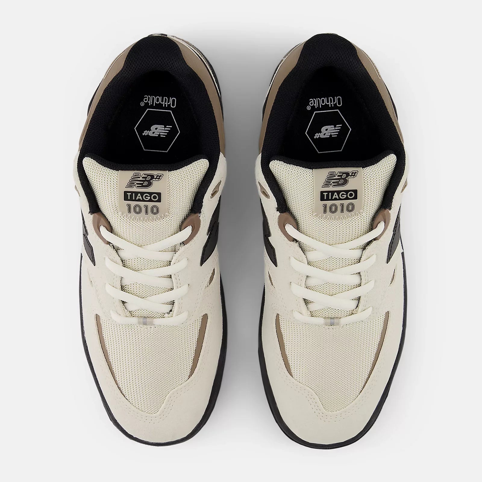 New Balance Numeric 1010 Tiago Lemos Sea Salt / Black Shoes (NM1010NS)
