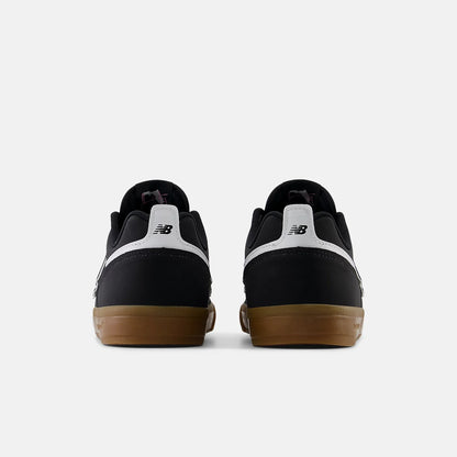 New Balance Numeric 306 Jamie Foy Black/White/Gum Shoes (NM306ZUC)