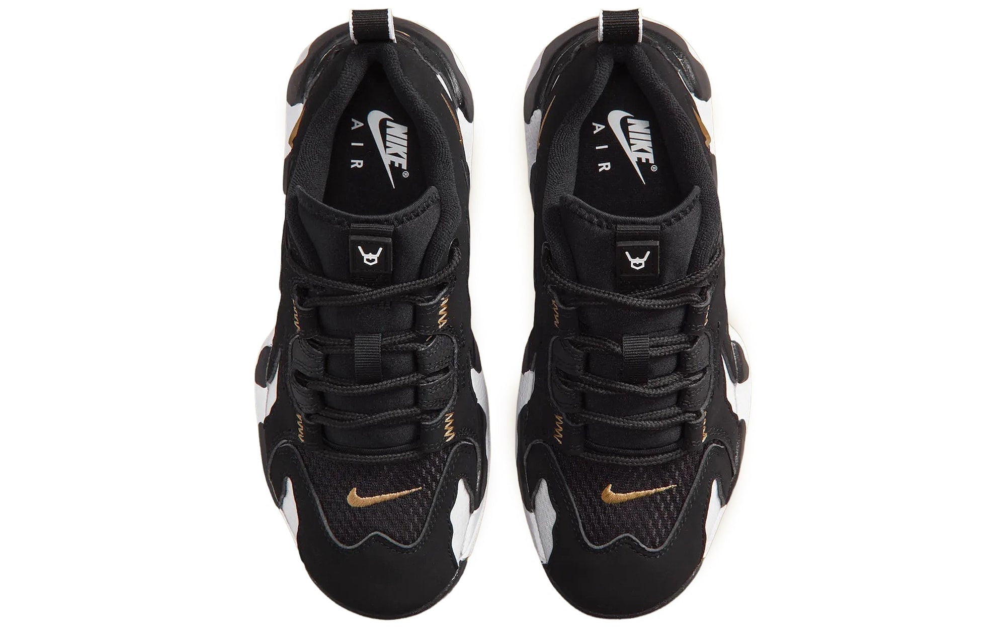 Nike Air DT Max '96 Low in Black / Metallic Gold