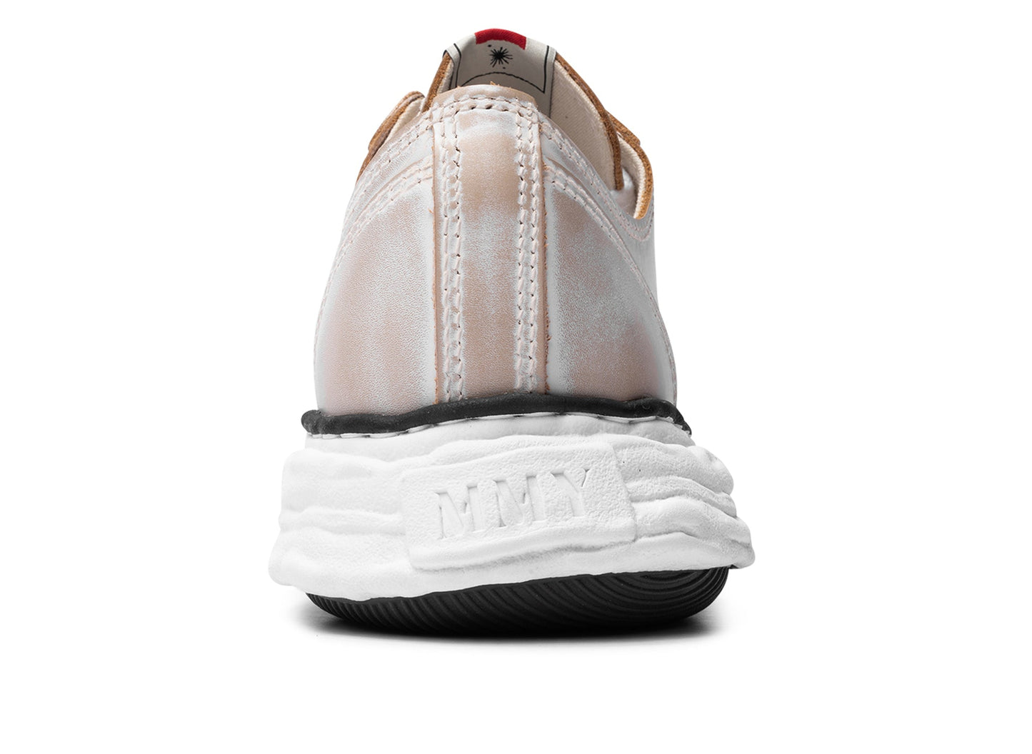 Maison Mihara Yasuhiro "PETERSON23" OG Sole Vintage Leather Effect in White