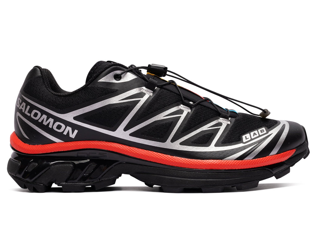 Salomon XT-6 in Black / Fiery Red