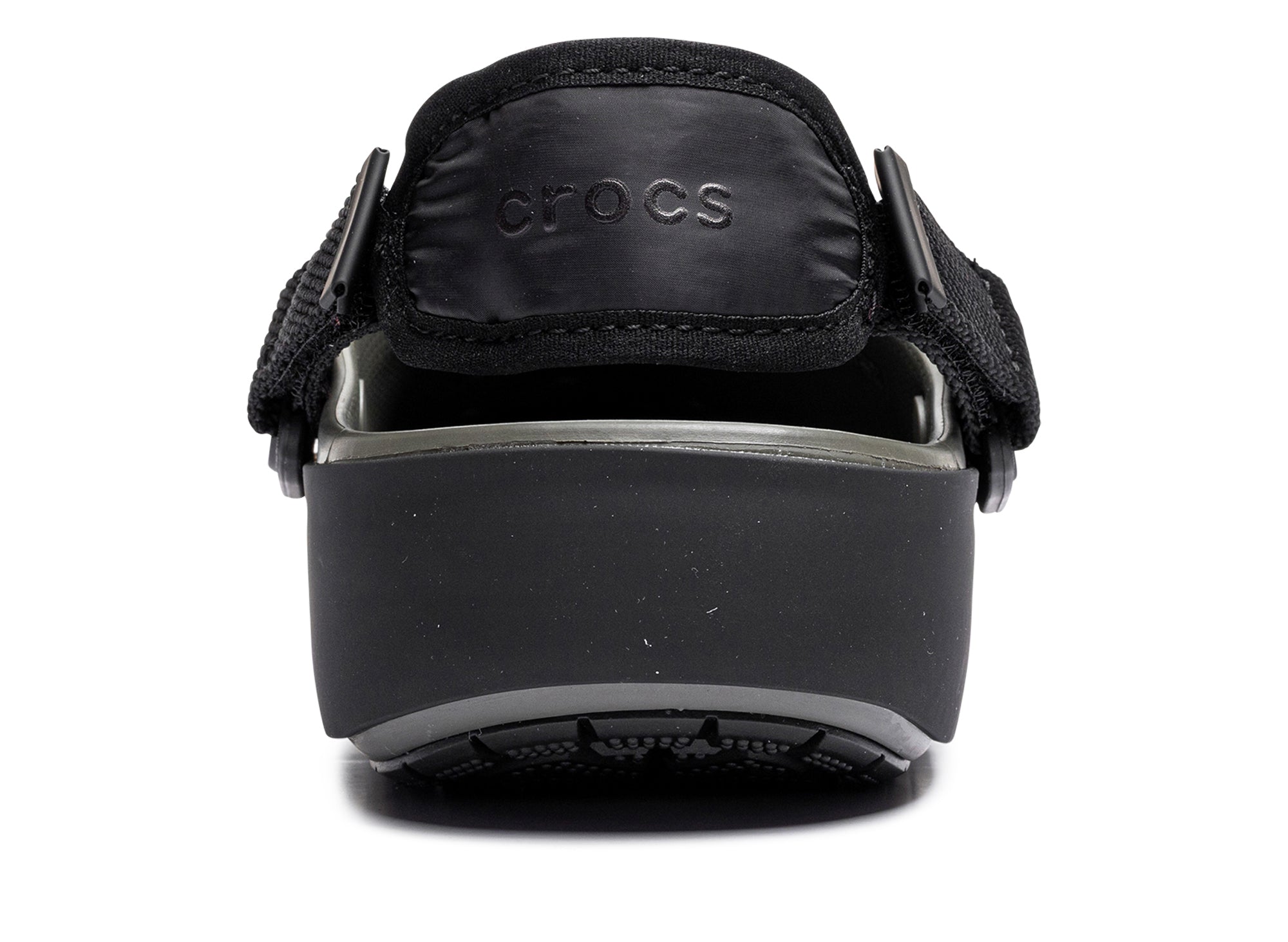 Crocs Classic Elevated Quilted Clog in Grey / Black