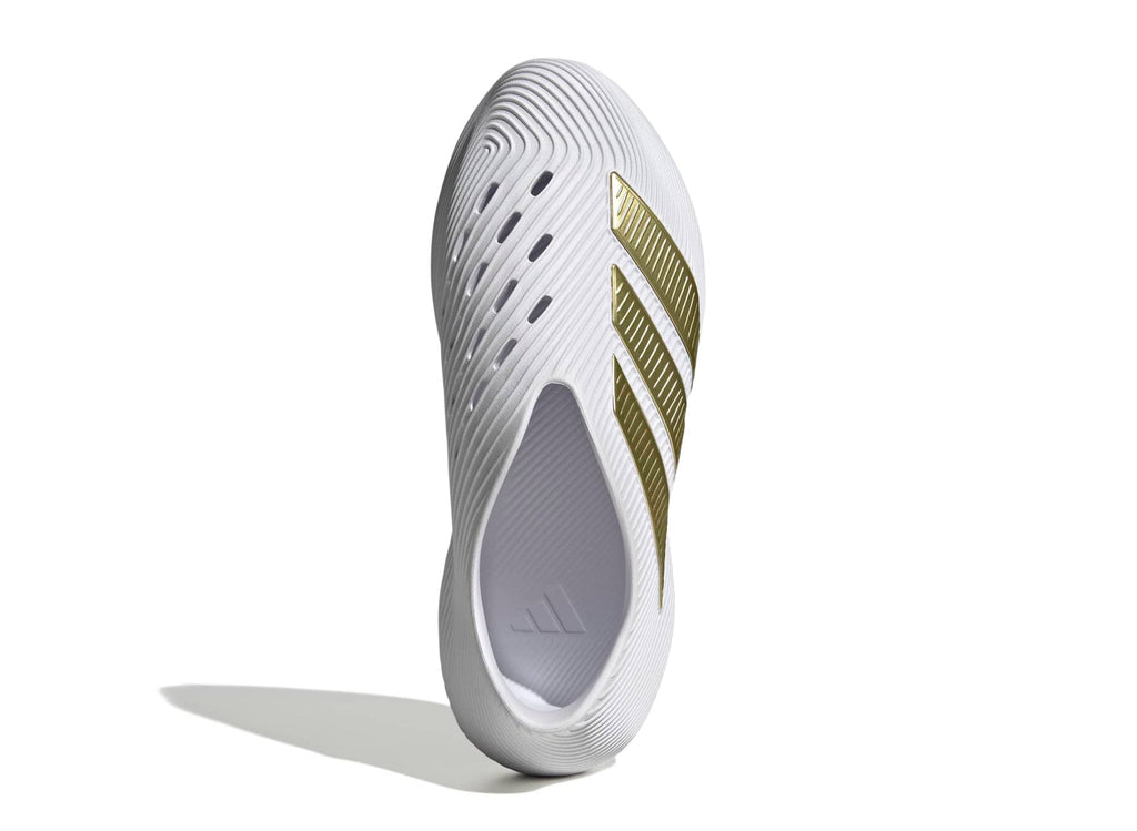 Adidas Purechill Slides in White / Gold Metallic
