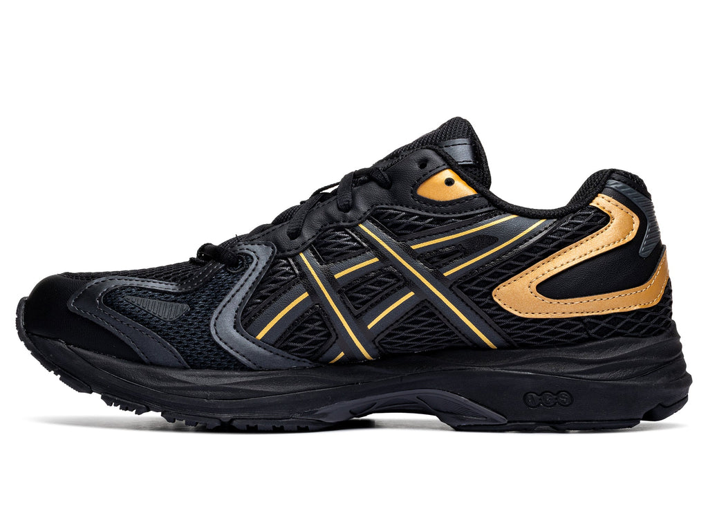 Asics Gel-K1011 in 'Black / Pure Gold'