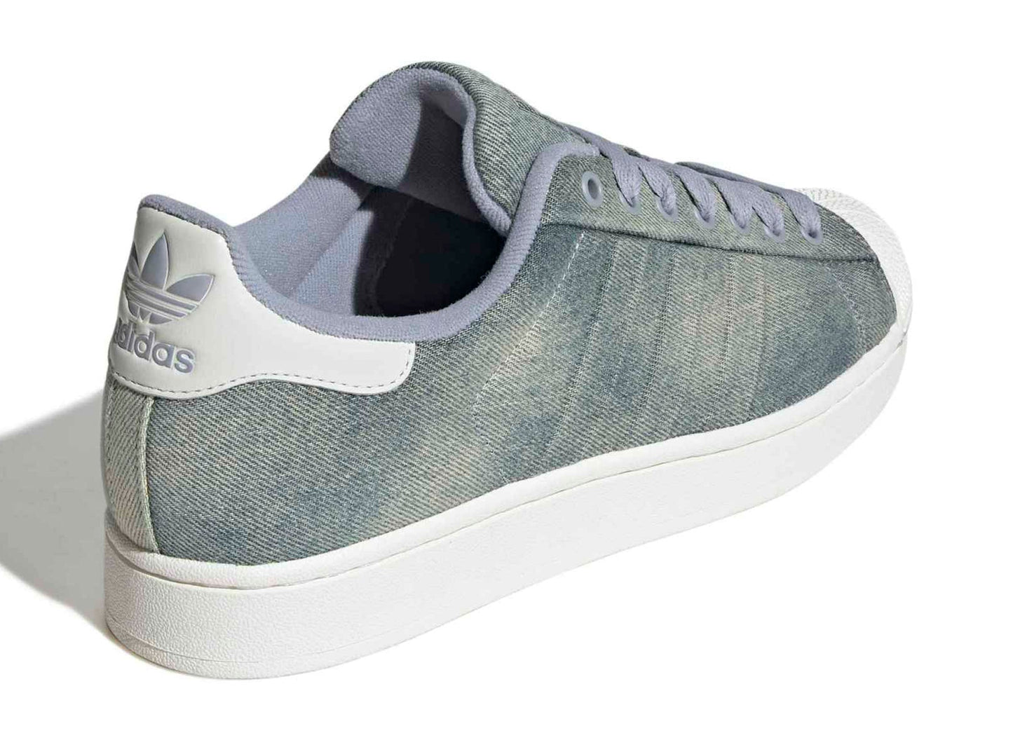Adidas Superstar II in Halo Silver / Core White