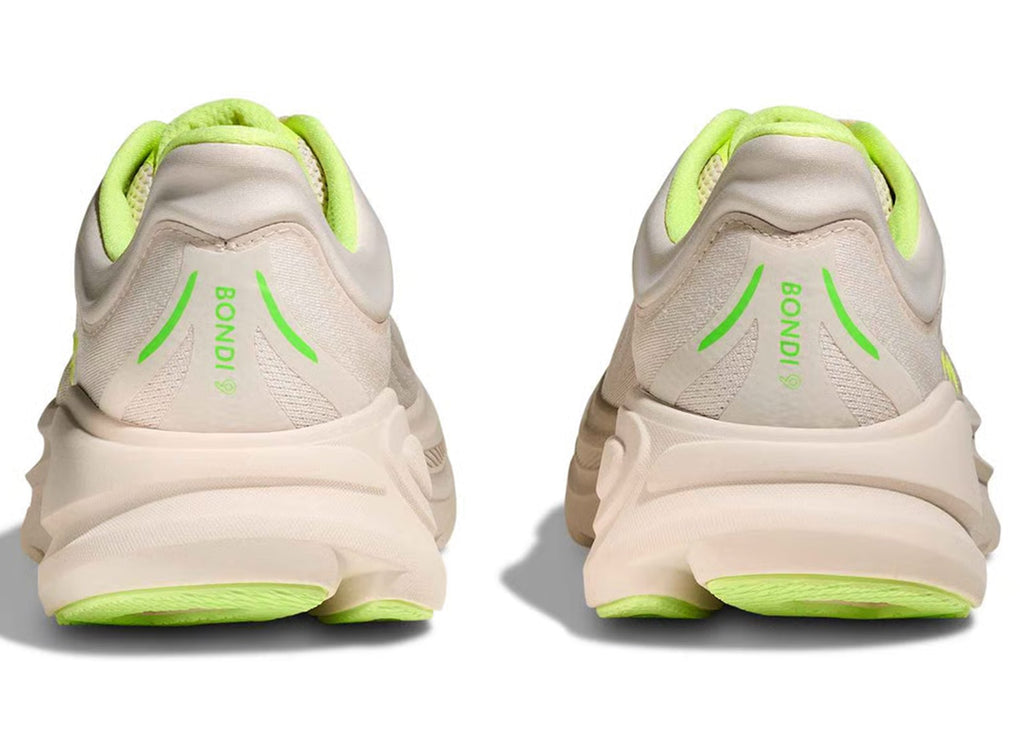 Hoka Bondi 9 'Grout / Neon Yuzu'
