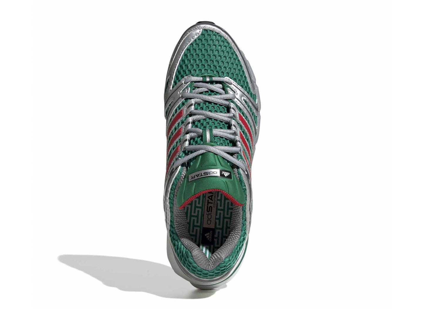 Adidas Adistar Control 5 in Bold Green / Better Scarlet