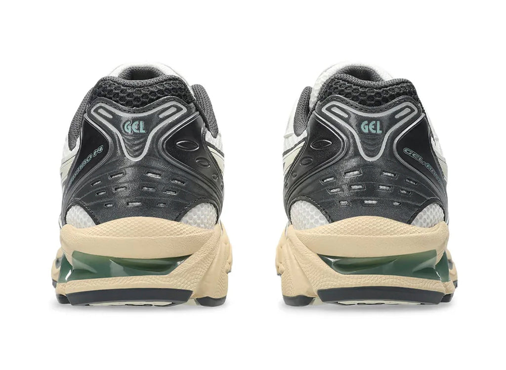 Asics Gel-Kayano 14 in Cream / Obsidian Grey
