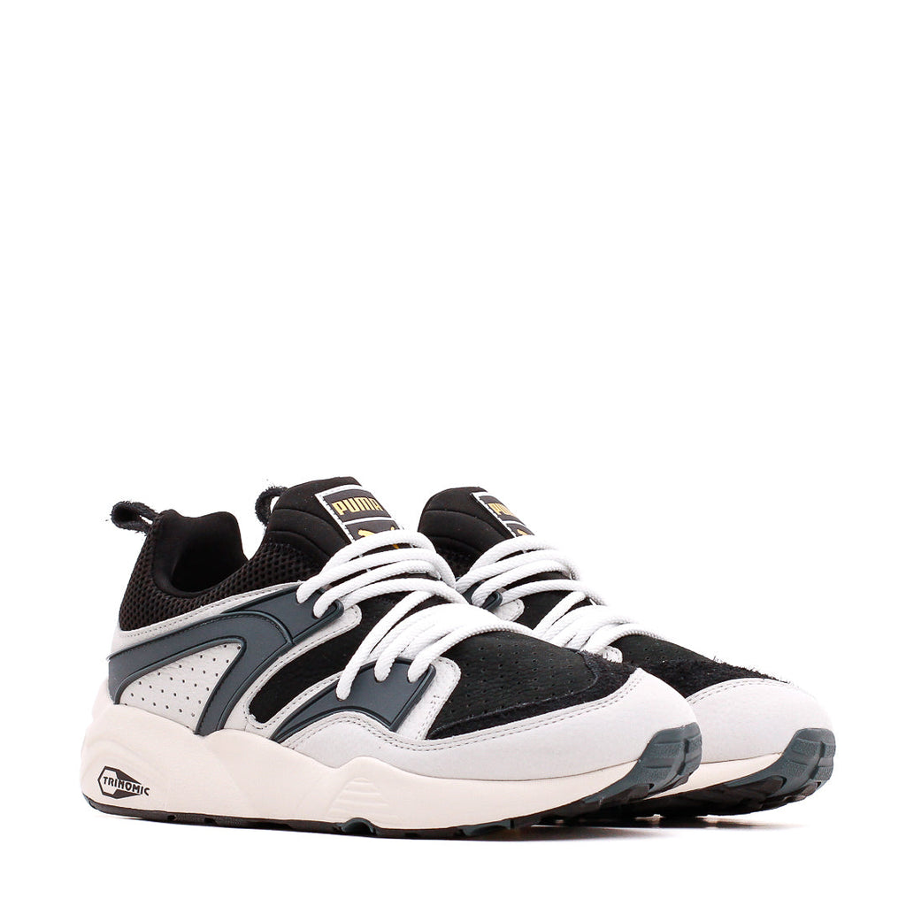 Puma Men Blaze of Glory Premium Black Dark Slate Whisper White 383526-03