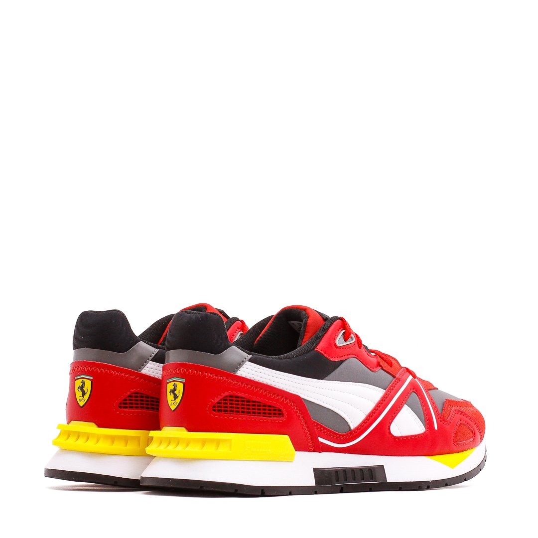 Puma Men Ferrari Mirage Mox Rosso Corsa Pearl White 306769-02