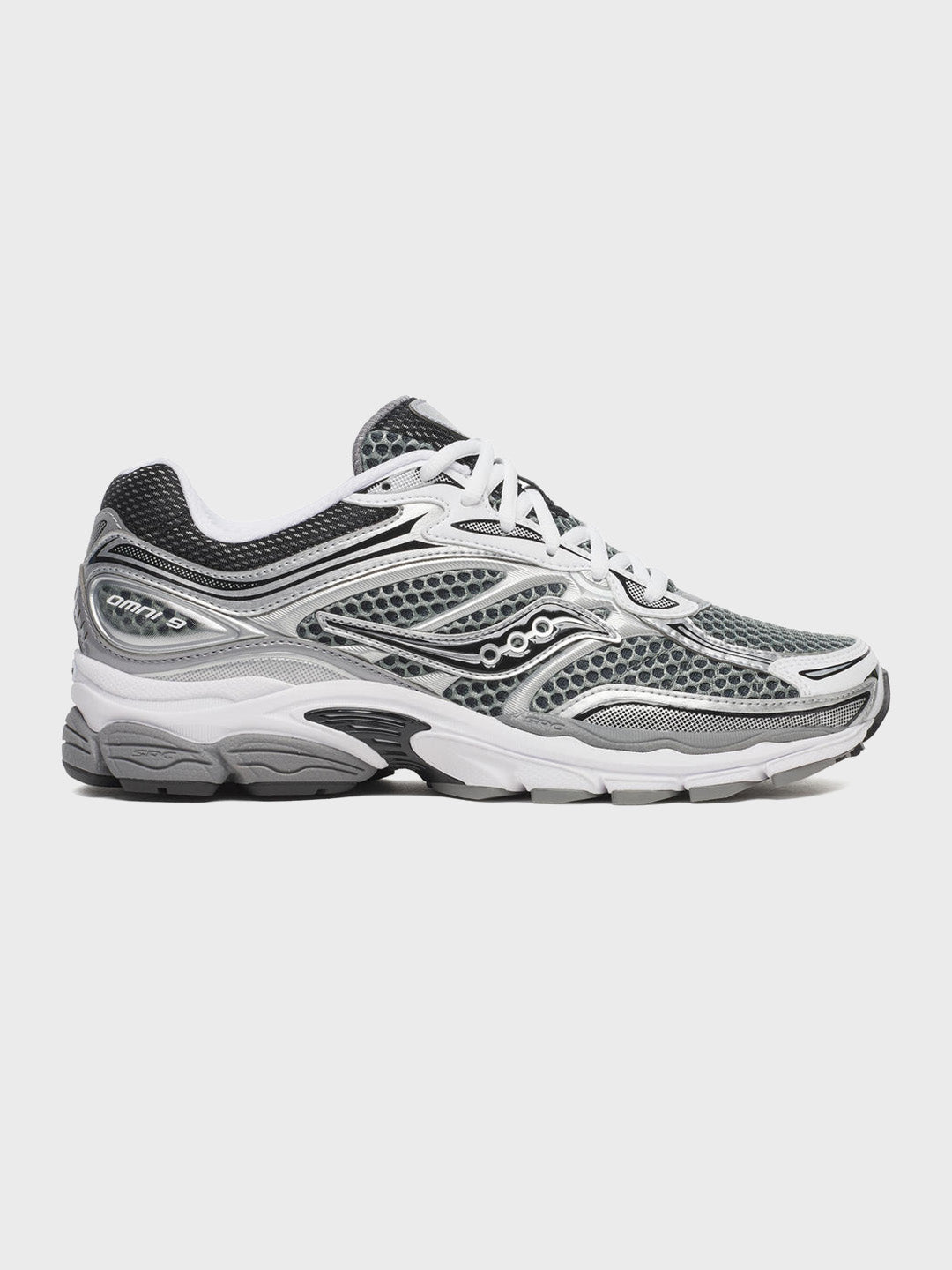 Saucony Progrid Omni 9 Sneakers | Grey/Silver