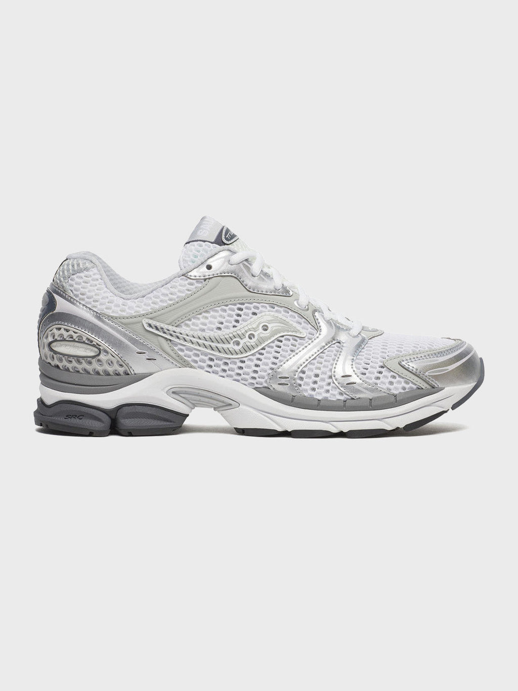 Saucony Progrid Triumph 4 Sneakers | White/Silver
