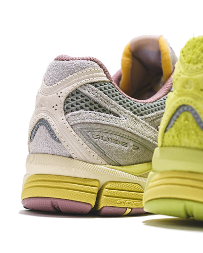 Saucony x 3sixteen Unisex ProGrid Guide 7 Lime Raffia S71044-2