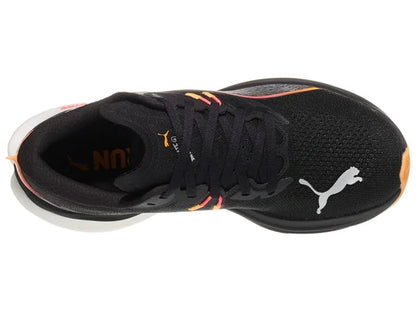 PUMA | Deviate Nitro 3 | Women's | Puma Black/Sunset Glow/Sun Stream